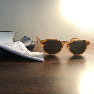 Downing, Warby Parker Sunglasses, English Oak